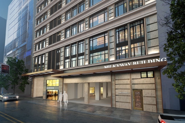 Commercial building construction